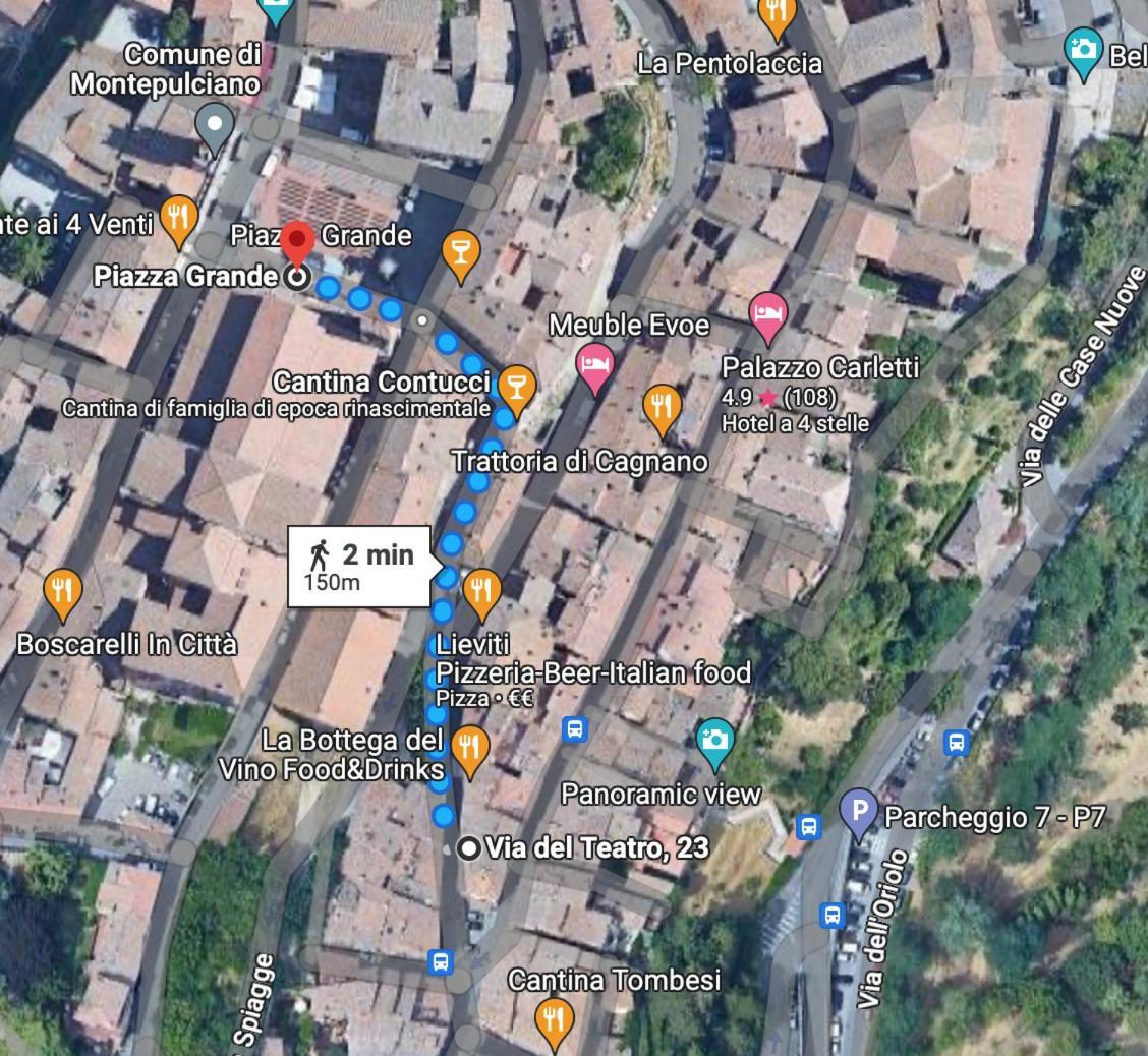 A Due Passi Da Piazza Grande Appartamento Montepulciano Stazione Esterno foto
